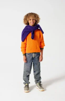 Kinder American Vintage |Kinderpullover East Leuchtendes Orange