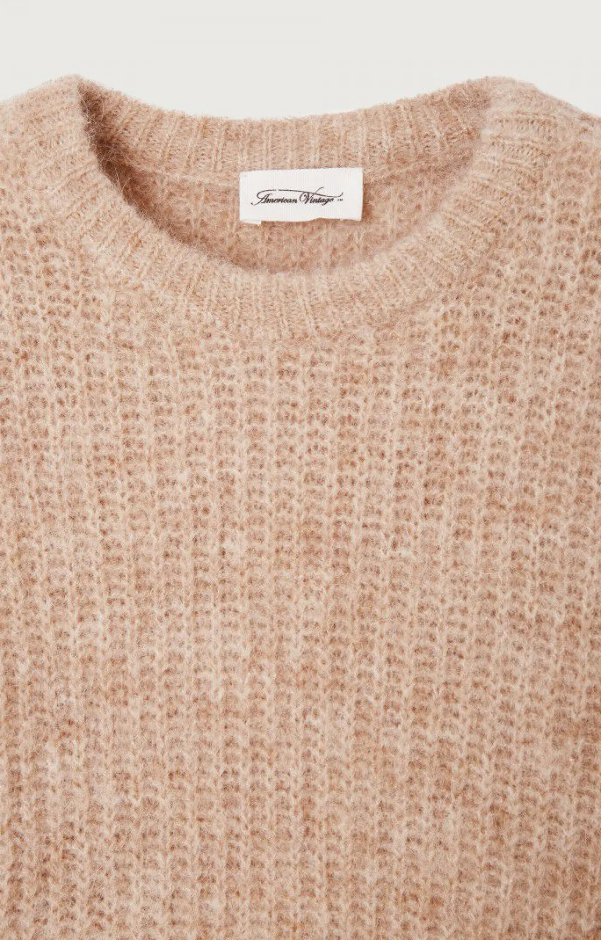 Kinder American Vintage |Kinderpullover East Beige Meliert