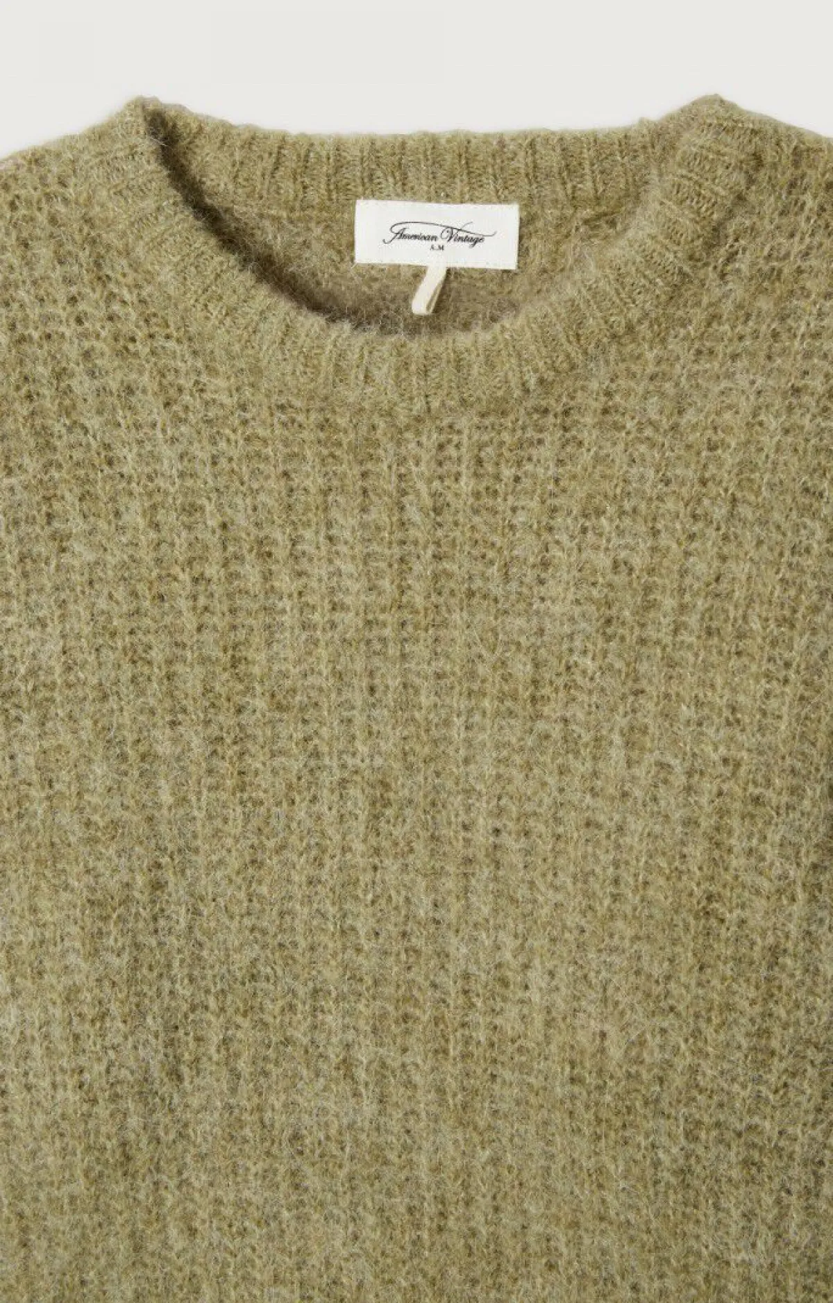 Kinder American Vintage |Kinderpullover East Roggen Meliert
