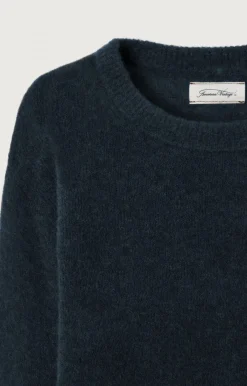 Kinder American Vintage |Kinderpullover Razpark Abysse Meliert