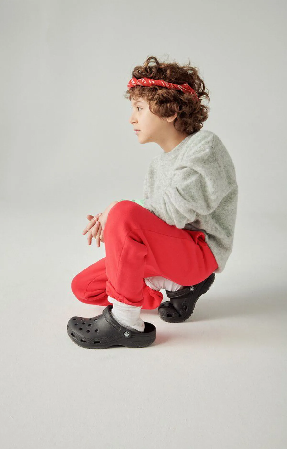 Kinder American Vintage |Kinderpullover Razpark Vlies Meliert