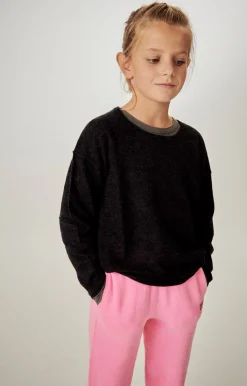 Kinder American Vintage |Kinderpullover Zyrobow Kohle Meliert
