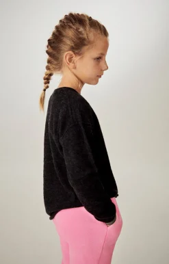Kinder American Vintage |Kinderpullover Zyrobow Kohle Meliert