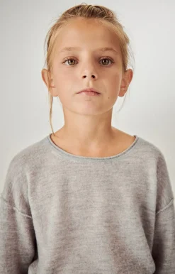 Kinder American Vintage |Kinderpullover Zyrobow Grau Meliert