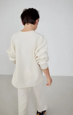 Kinder American Vintage |Kindersweatshirt Bobypark Ecru