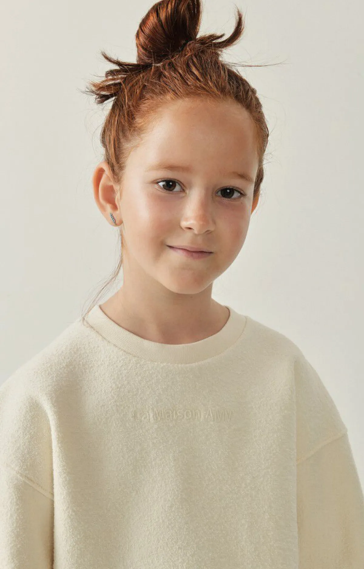 Kinder American Vintage |Kindersweatshirt Bobypark Ecru