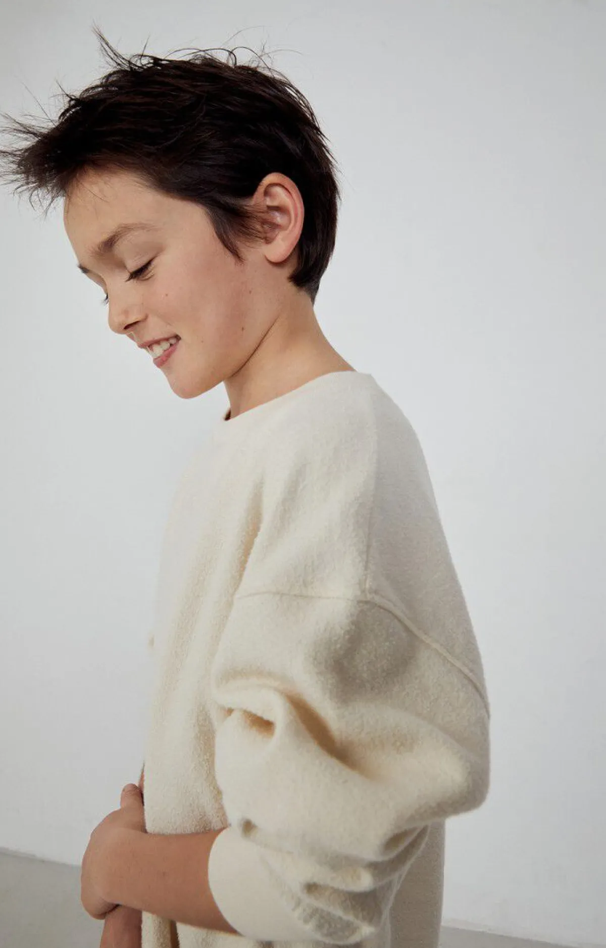 Kinder American Vintage |Kindersweatshirt Bobypark Ecru