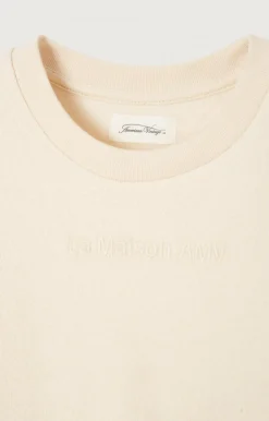 Kinder American Vintage |Kindersweatshirt Bobypark Ecru