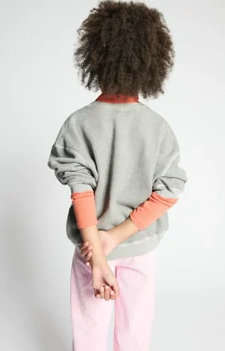 Kinder American Vintage |Kindersweatshirt Gupcity Grau Meliert