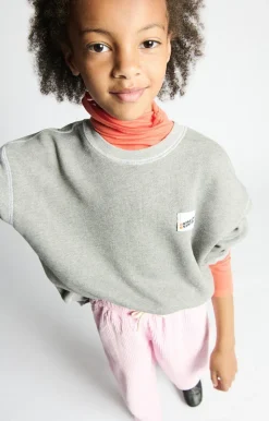 Kinder American Vintage |Kindersweatshirt Gupcity Grau Meliert