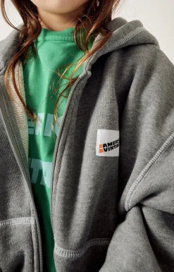 Kinder American Vintage |Kindersweatshirt Gupcity Grau Meliert