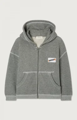 Kinder American Vintage |Kindersweatshirt Gupcity Grau Meliert