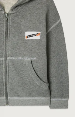 Kinder American Vintage |Kindersweatshirt Gupcity Grau Meliert