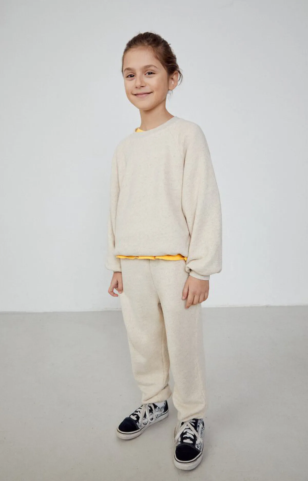 Kinder American Vintage |Kindersweatshirt Itonay Ecru Meliert