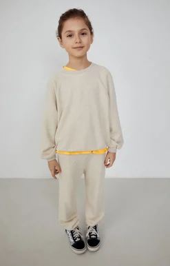 Kinder American Vintage |Kindersweatshirt Itonay Ecru Meliert