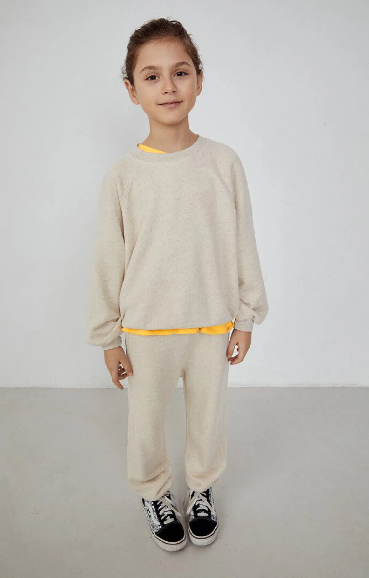 Kinder American Vintage |Kindersweatshirt Itonay Ecru Meliert