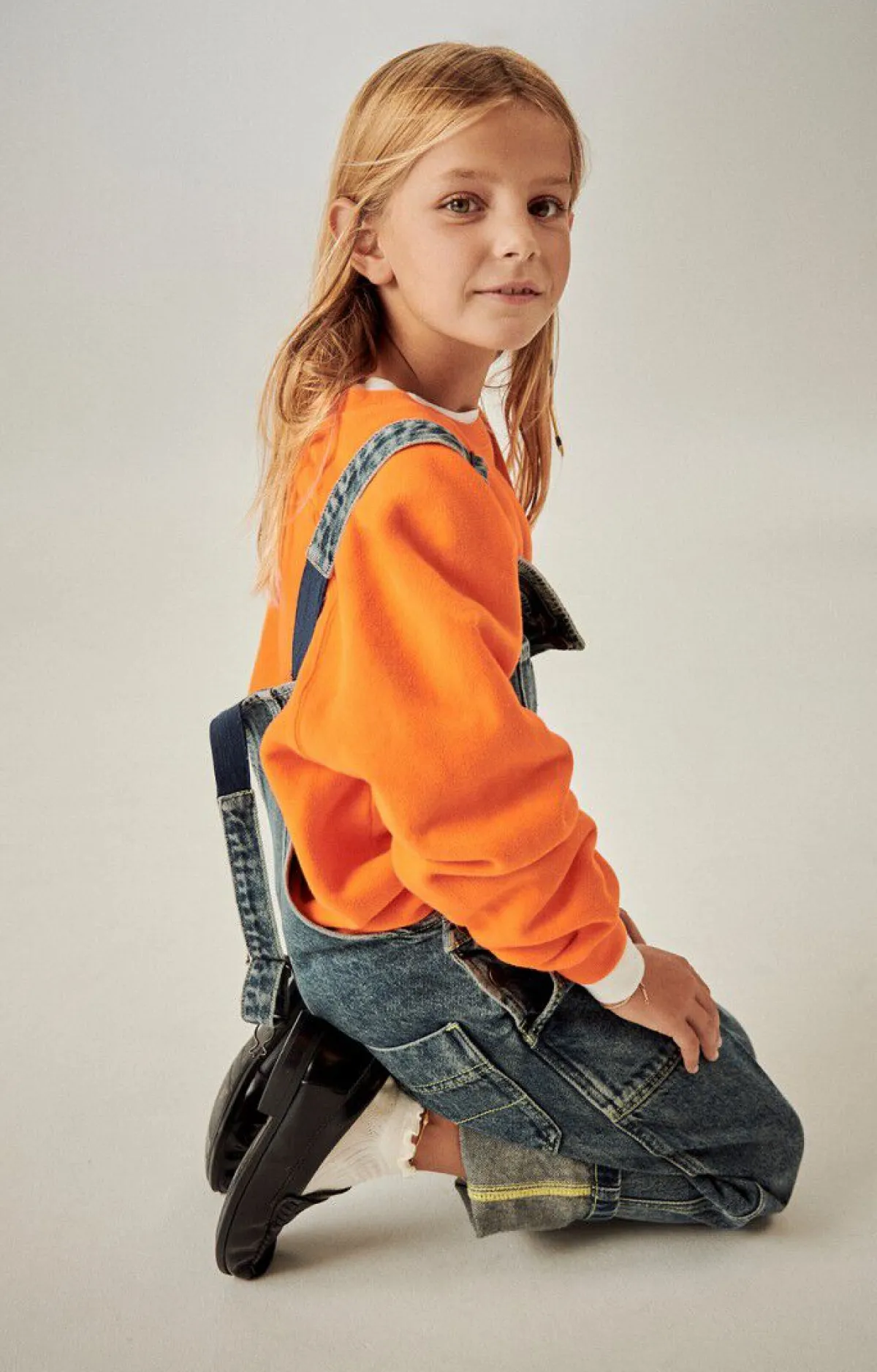 Kinder American Vintage |Kindersweatshirt Izubird Mandarine Vintage