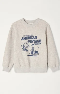 Kinder American Vintage |Kindersweatshirt Kodytown Mildred Polar Meliert