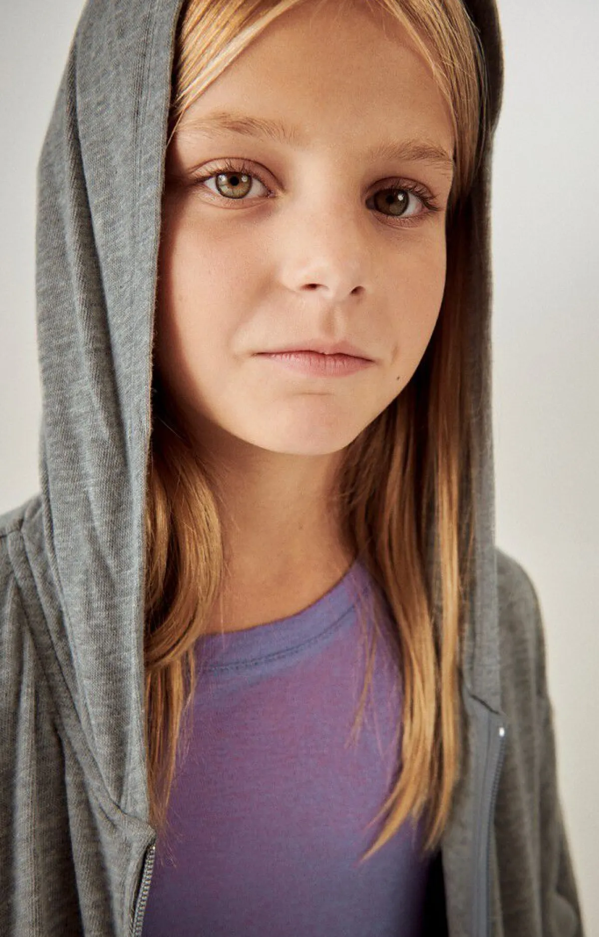 Kinder American Vintage |Kindersweatshirt Sonoma Grau Meliert