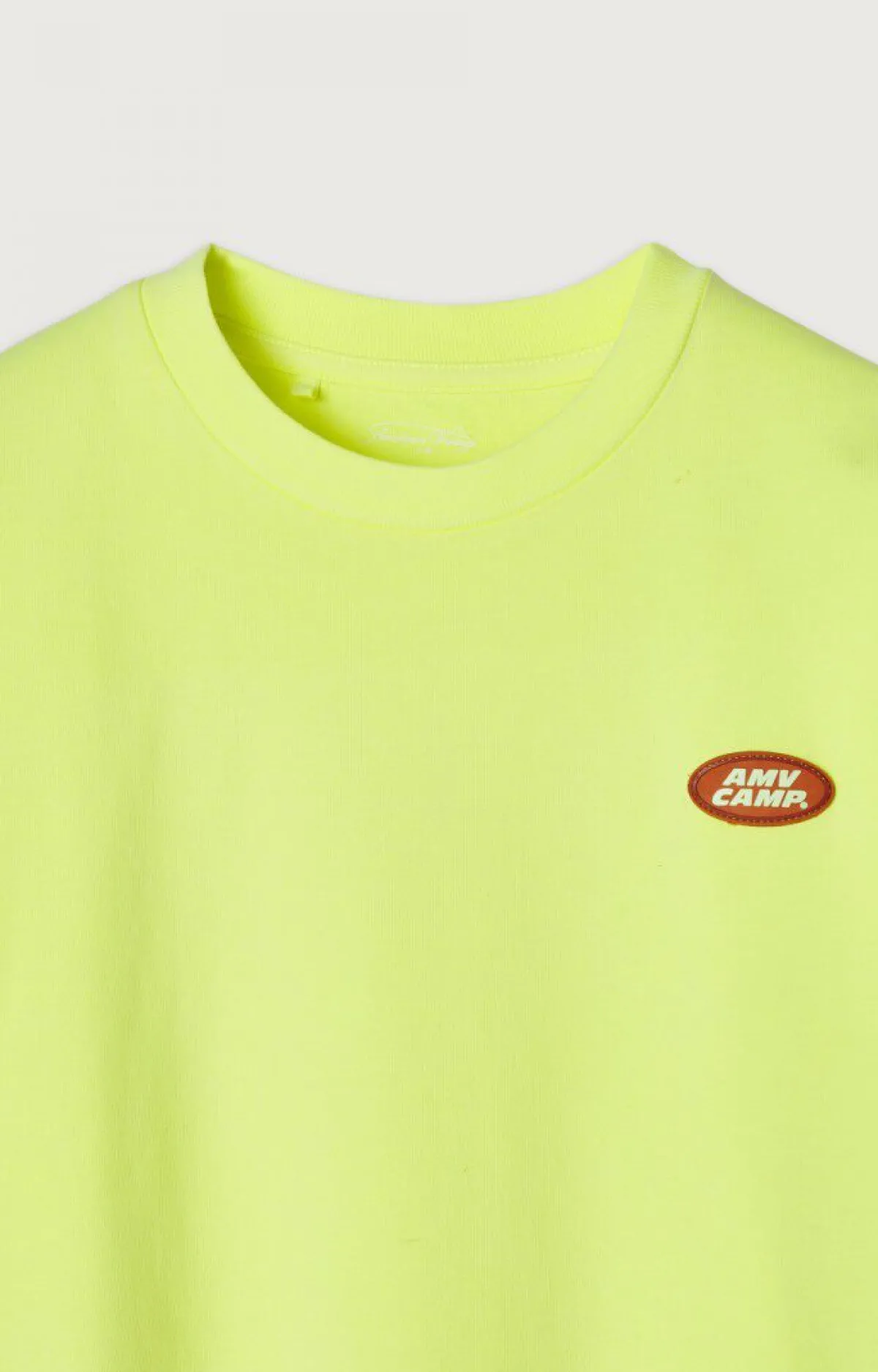 Kinder American Vintage |Kinder-T-Shirt Fizvalley Neongelb