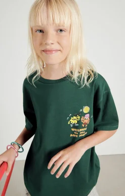 Kinder American Vintage |Kinder-T-Shirt Fizvalley Tanne Vintage