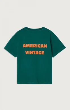 Kinder American Vintage |Kinder-T-Shirt Fizvalley Tanne Vintage