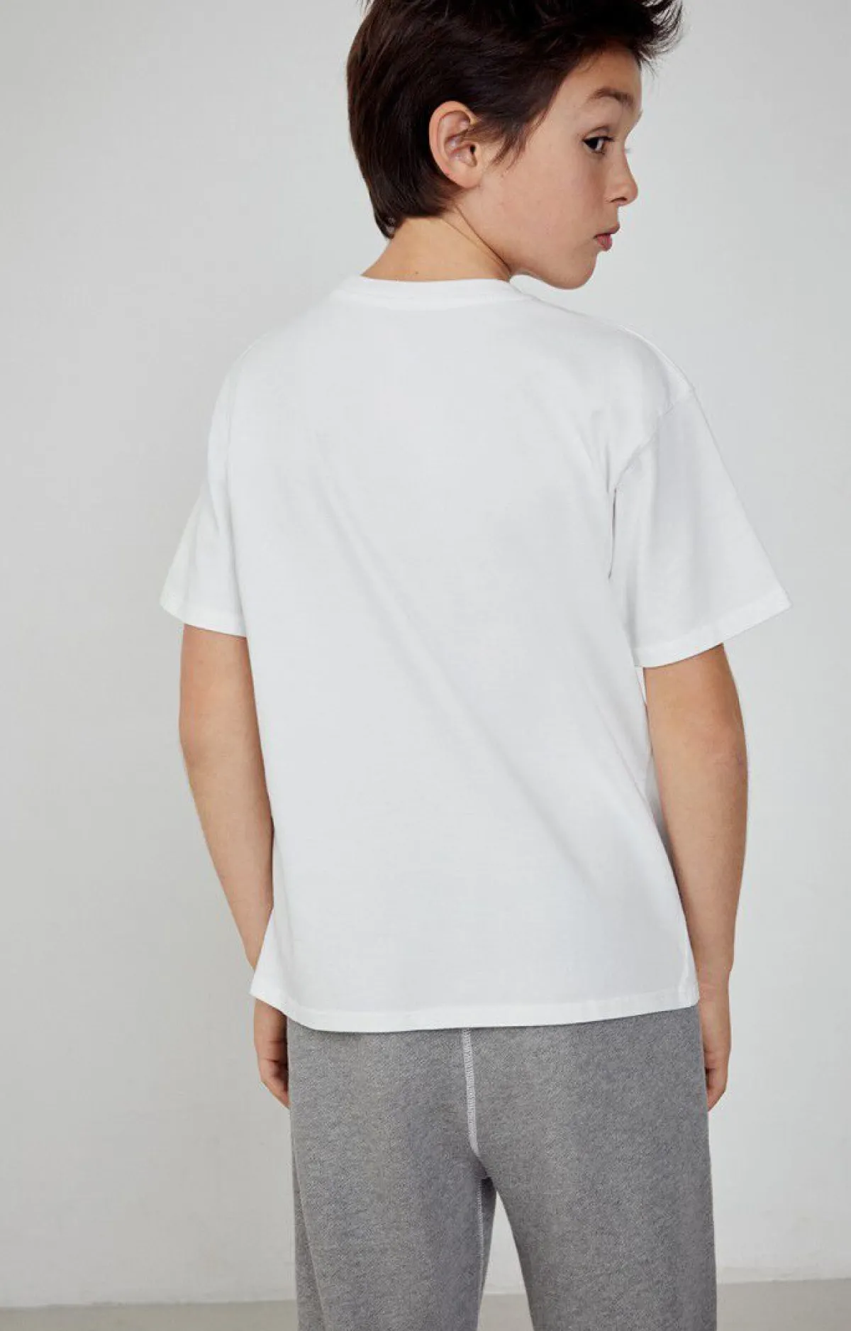 Kinder American Vintage |Kinder-T-Shirt Fizvalley Weiss