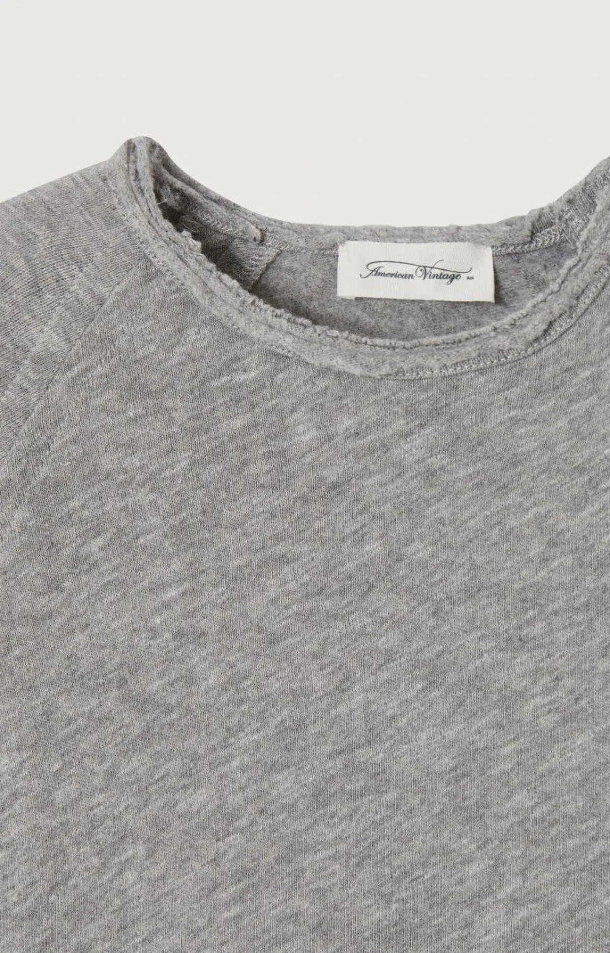 Kinder American Vintage |Kinder-T-Shirt Sonoma Grau Meliert