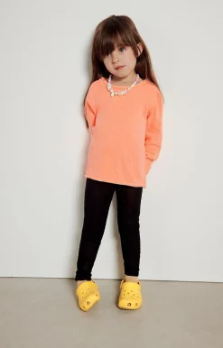 Kinder American Vintage |Kinder-T-Shirt Sonoma Leuchtendes Orange