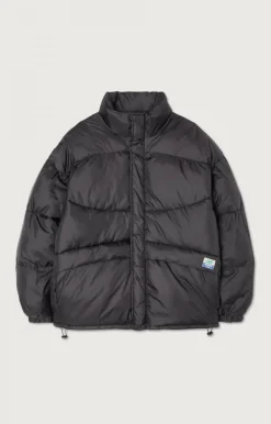 Damen American Vintage |Unisexdaunenjacke Zidibay Schwarz