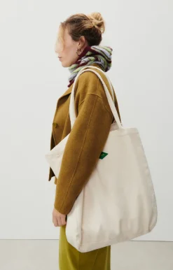 Accessoires American Vintage |Unisexhandtasche Spywood Ecru