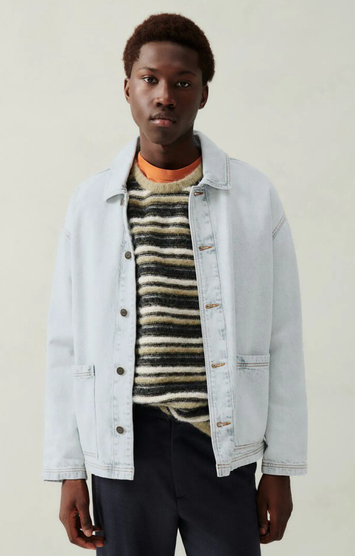 Damen American Vintage |Unisexjacke Joybird Winter Bleached