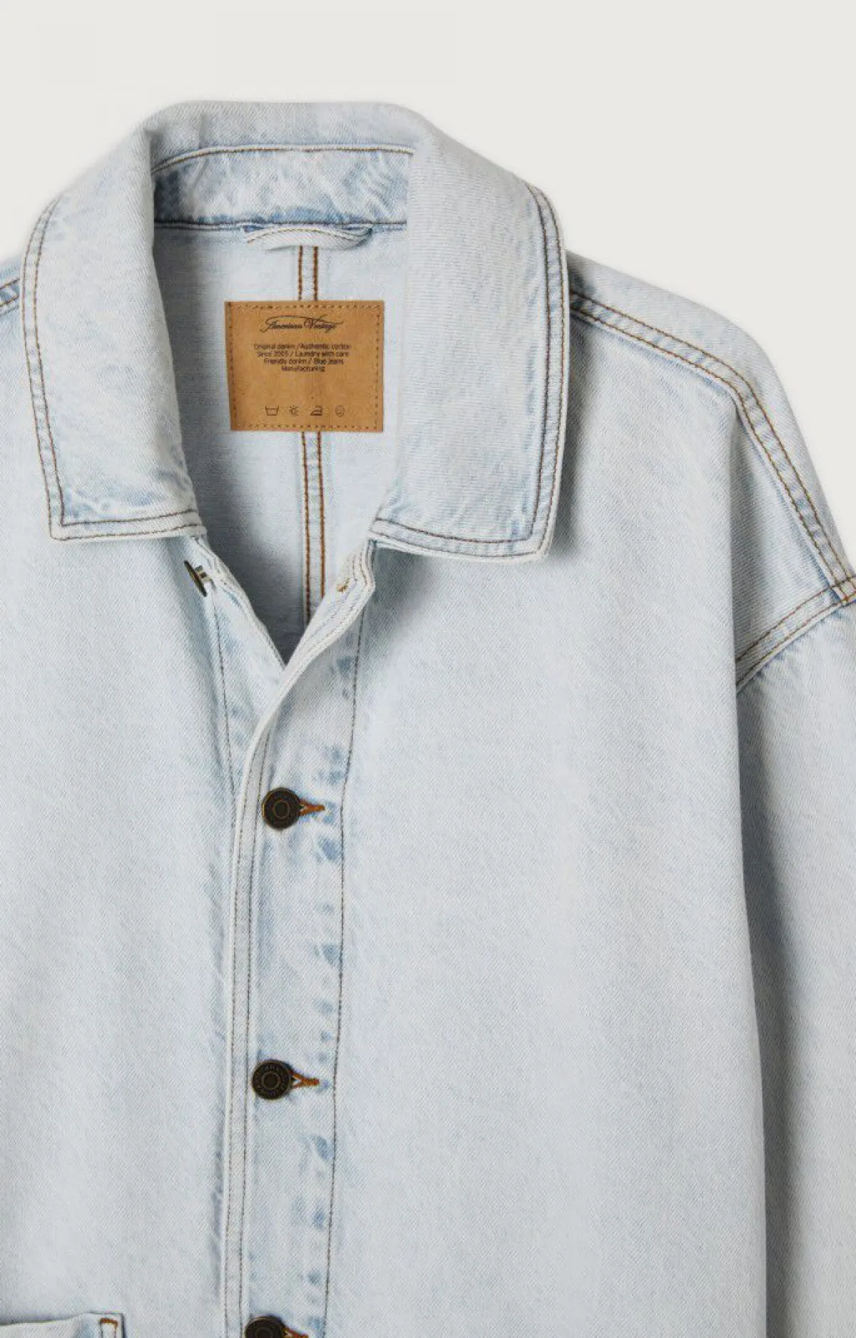 Damen American Vintage |Unisexjacke Joybird Winter Bleached