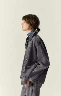 Damen American Vintage |Unisexjacke Yopday Salt And Pepper