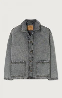 Damen American Vintage |Unisexjacke Yopday Salt And Pepper