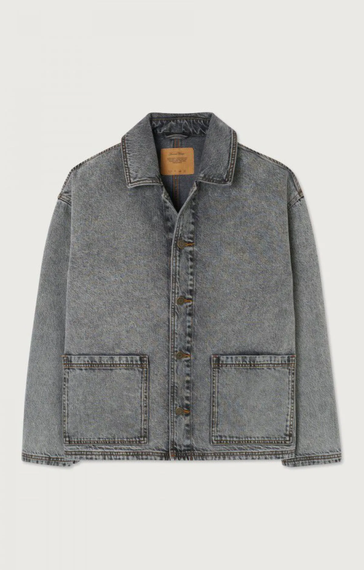 Damen American Vintage |Unisexjacke Yopday Salt And Pepper