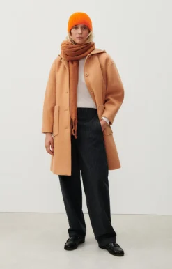 Damen American Vintage |Unisexmutze East Leuchtendes Orange