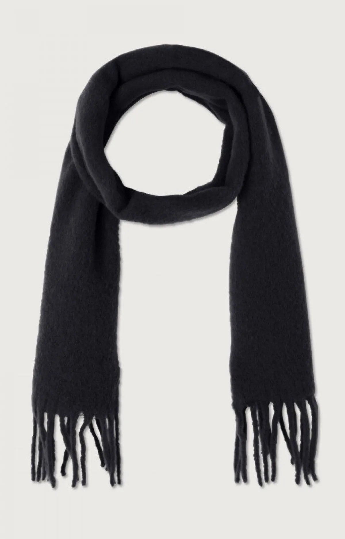 Damen American Vintage |Unisexschal Hizlaw Anthrazit Meliert