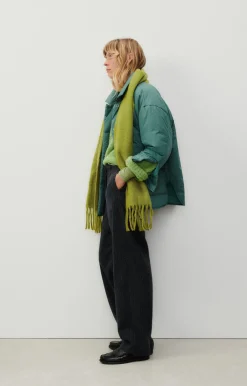 Damen American Vintage |Unisexschal Hizlaw Sumpf