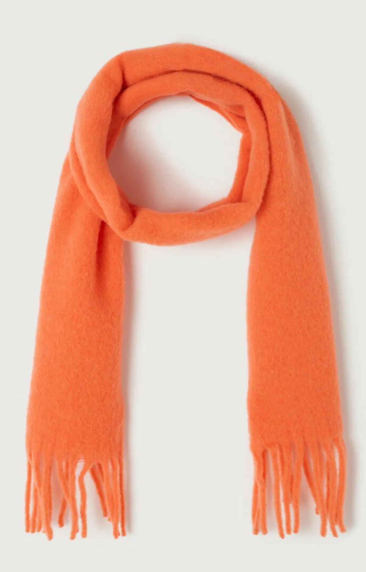 Damen American Vintage |Unisexschal Hizlaw Leuchtendes Orange