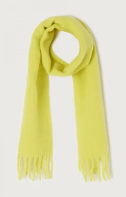 Damen American Vintage |Unisexschal Hizlaw Neongelb