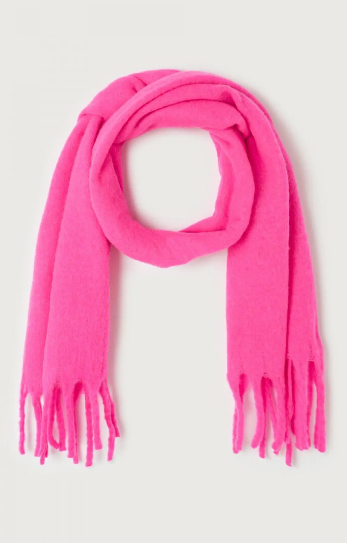 Damen American Vintage |Unisexschal Zinaco Neonpink