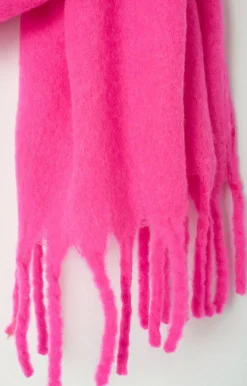 Damen American Vintage |Unisexschal Zinaco Neonpink