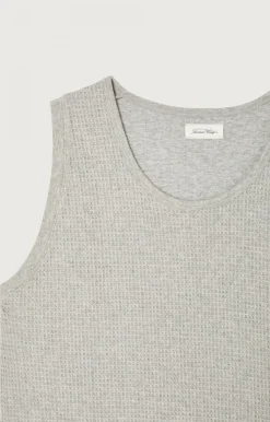 Damen American Vintage |Unisextop Koukoubay Grau Meliert